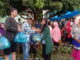 Penyerahan bantuan dar grup Serantau Wamena.