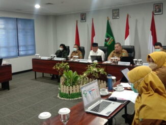 Pertemuan virtual forum penilaian Penghargaan Pembangunan Daerah (PPD) 2022.