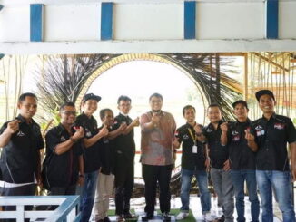 Wabup Richi Aprian bersama anggota TKCSI.