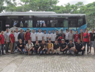 Wawako Rahmdhani bersama tim Bareh Solok FC.