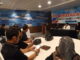 Diskusi Jaringan Pemred Sumbar pada Sabtu 23 April 2022.