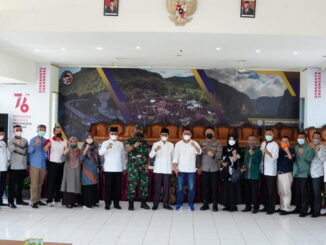 Foto bersama usai rapat tekhnis tim Ramadhan Kabupaten Limapuluh Kota.