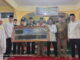 Penyerahan bantuan untuk Masjid Nurul Huda.