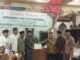 Penyerahan bantuan untuk Masjid Jami' Nagari Ampalu.