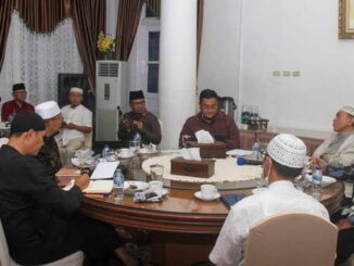 Rapat persiapan shalt Idul Fitri di Batusangkar