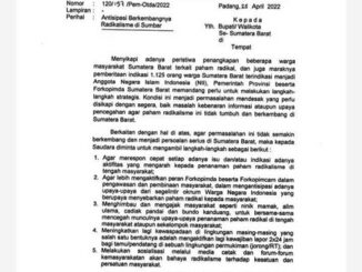 Surat Edaran Gubernur Sumbar.