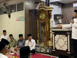 Wagub Audy Joinaldy saat memberi sambutan.