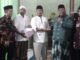 Bupati Suhatri Bur Dt. Putiah didampingi Kadis Dikbud Anwar dan Kadinkes Aspanuddin bersama Wali Nagari dan pengurus Masjid Syuhada Pasar Usang.