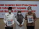 Bupati Safaruddin usai menerima LHP dari BPK Perwakilan Sumbar.