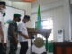 Gubernur Mahyeldi saat meresmikan TMMD di Pasaman.