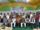 Usai halal bihalal, Bupati Padang Pariaman Suhatri Bur berfoto bersama pengurus dan anggota KTKS PKDP Kota Pekanbaru.