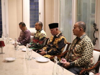 Pertemuan Gubernur Mahyeldi dan Wagub Audy dengan Dubes Yordania.