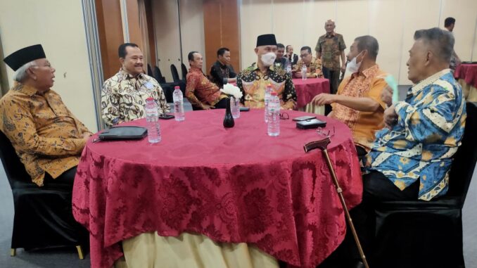 Silaturrahmi Pemprov dan DPRD Sumbar dengan perantau Minang di Jakarta.