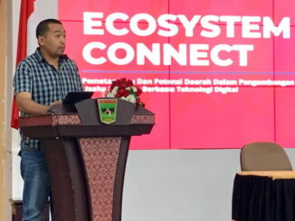 Audy Joinaldy saat memberi sambutan.