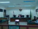 Suasana siding gugatan praperadilan Joni Hermanto terhadap Polres Tanah Datar.