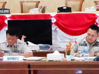 Ketua dan Wakil Ketua Komisi I DPRD Kota Sawahlunto.