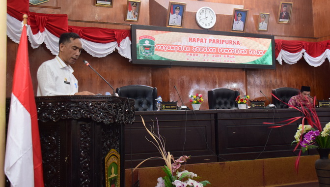 Rapat pairipuna DPRD Kab. Solok.