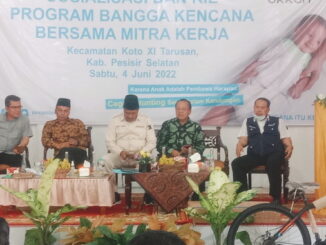 Suir Syam saat sosialisasi.