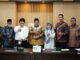 Bupati Padang Pariaman Suhatri Burdan rombongan bersama Dirjen Pengendalian dan Penertiban Tanah dan Ruang Kementrian ATR/BPN Budi Situmorang.