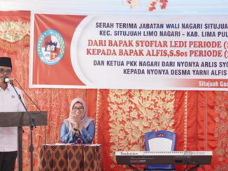 Bupati Safaruddin saat memberi sambutan.