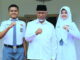 Gubernur Mahyeldi bersama utusan Sumbar yang jadi Paskibra Nasional.