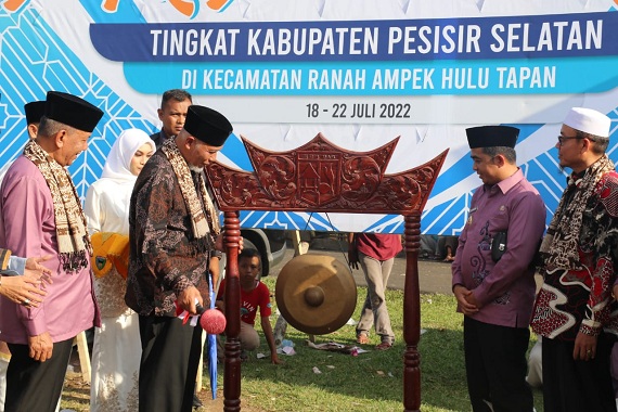 Peresmian MTQN ke 40 tingkat Kab. Pesisir Selatan.