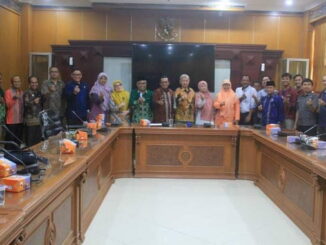 Pertemuan bupati Eka Putra dengan rektor UHAMKA.