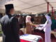 Wako Erman Safar saat pelantikan camat ABTB.