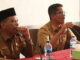 Wabup Rahmang saat menghadiri rapat evaluasi yang dipimpin Sekdakab Rudy Repenaldi Rilis.