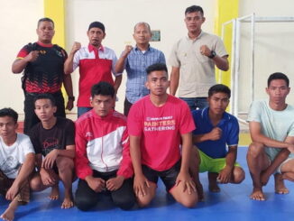 Atlet gulat kota Solok.