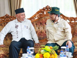 Gubernur Mahyeldi, bersama Wakil Menteri Pertanian Harvick.