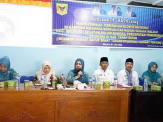 Ny. Lise Eka putra saat menjadi narasumber.