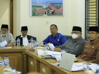 Pembahasan Ranperda di DPRD Kota Solok.