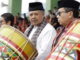 Pemukulan gandang tambua saat launching.