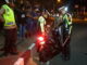 Penertiban motor beknalpot racing di Batusangkar.