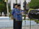 Raflis saat memberi sambutan.