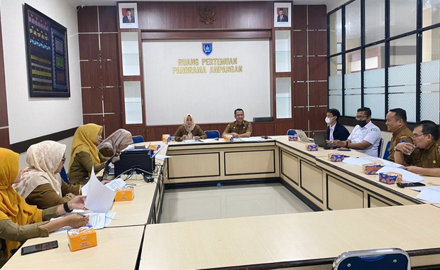 Rakor dengan BPJS Kesehatan Payakumbuh di Aula Ampangan Balaikota Payakumbuh.