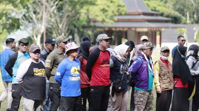 Apel sebelum pembenahan lokasi.
