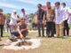 Peletakan batu pertama dimulainya pembangunan kantor vmbaru Loka BPOM Payakumbuh.