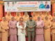 Wabup Rahmang bersama Ny. Yusrita Suhatri Bur, Ny. Yusneli Rahmang, Ny. Yanti Rudy R. Rilis beserta anggota GOW Kabupaten Padang Pariaman.