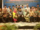 Bupati Padang Pariaman Suhatri Bur dan rombongan berfoto bersama pengurus dan anggota KTKS Pekanbaru.