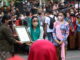Acara Hari Batik dan Berkebaya di Solo Jawa Tengah.