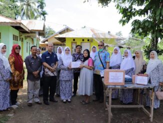 Bantuan makanan tambahan untuk anak balita dari Lurah Piliang Padang Tinggi