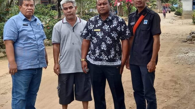 Kadiskominfo Pasar saamenunjungi daerah yang telah bebas blank spot.