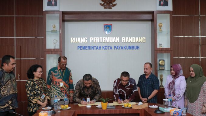 Pemko Payakumbuh Kerjasama Dengan DJPb Sumbar,