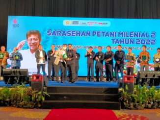 Sarasehan Petani Milenial 2022 di Makassar.