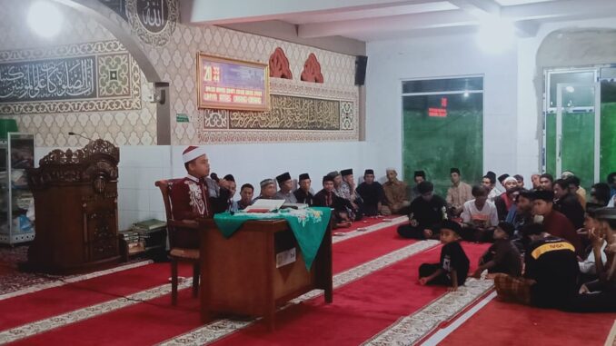 Sekretaris KNPI Tanah Datar Isi Pengajian Maulid Nabi di Nagari Sulit Air
