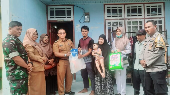 Tiga pilar dari Kelurahan Napar Payakumbuh Utara diturunkan kelapangan untuk perang melawan stunting