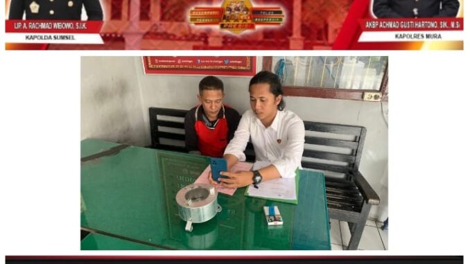 SatReskrim Polres Musi Rawas Limpahkan Tersangka Perkara 363 KUHP