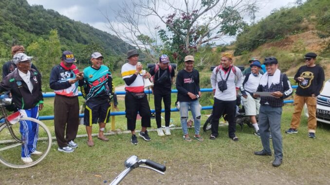 Pencinta sepeda ontel kuno se Sumbar,jelajahi aam Payakumbuh dan Limapuluh Kota